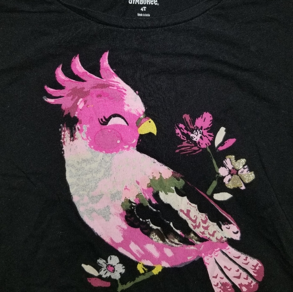 Gymboree 4T girls bird t-shirt NWOT - Picture 4 of 4